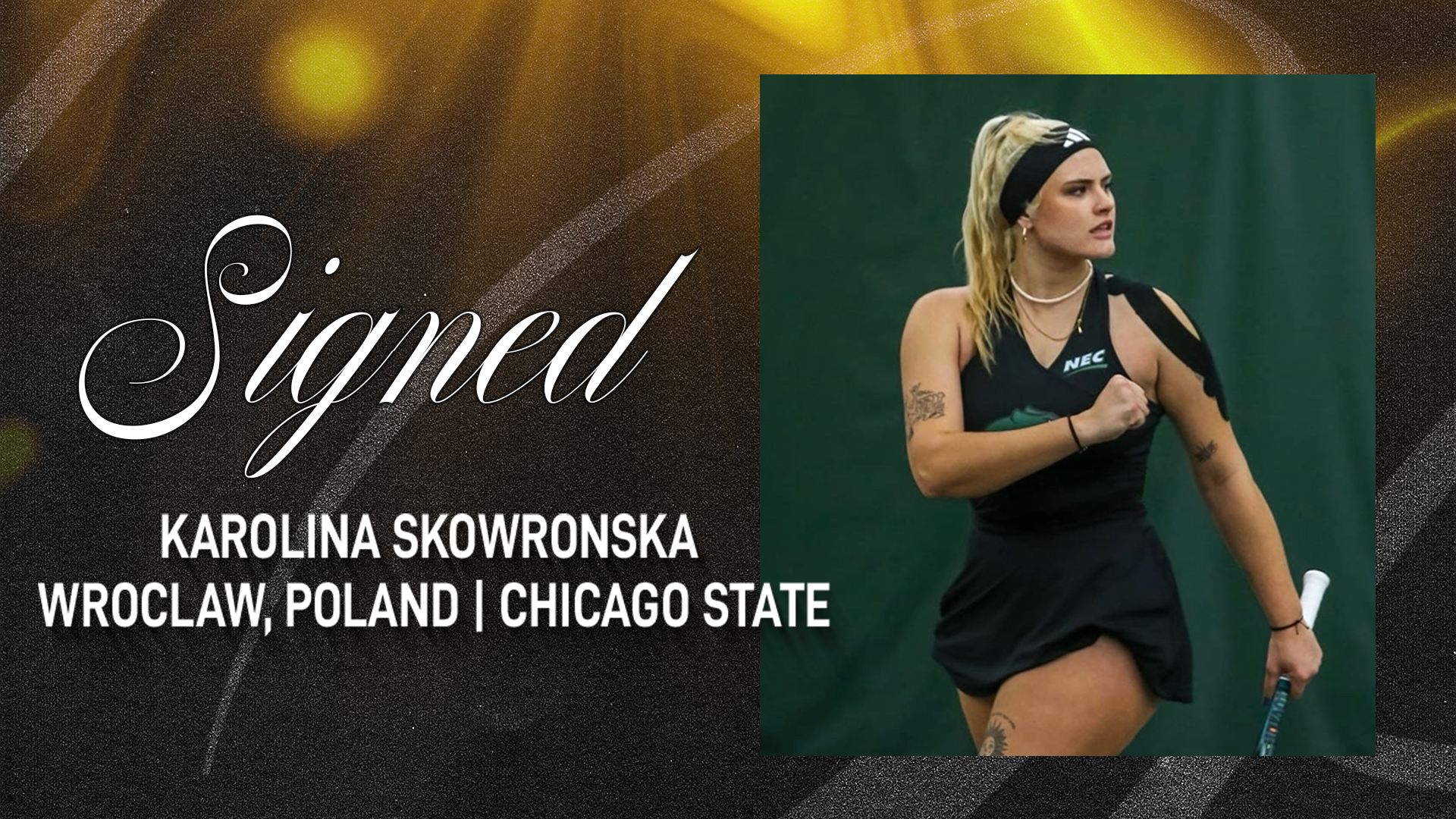 Karolina Skowronska sign