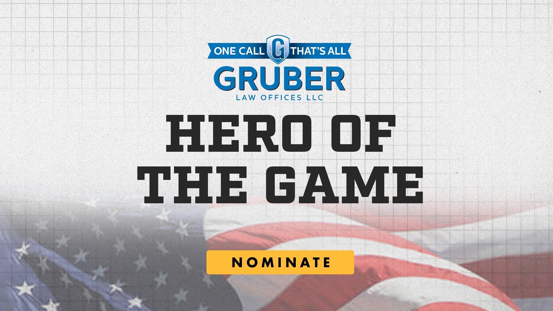 Gruber Hero of the Game Story 2026-27