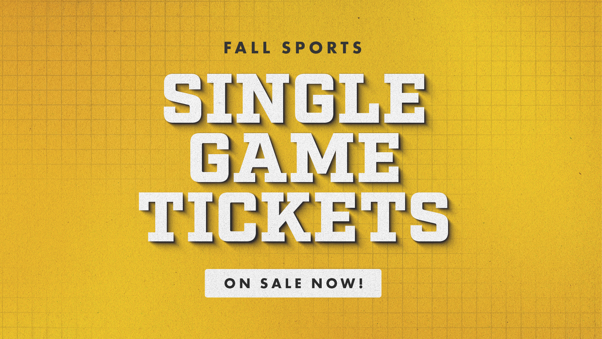 Fall single-game tickets 2026