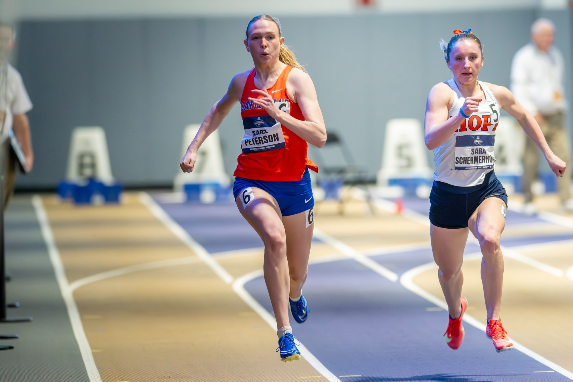 Izzy Peterson at Indoor Track National Championships 2025