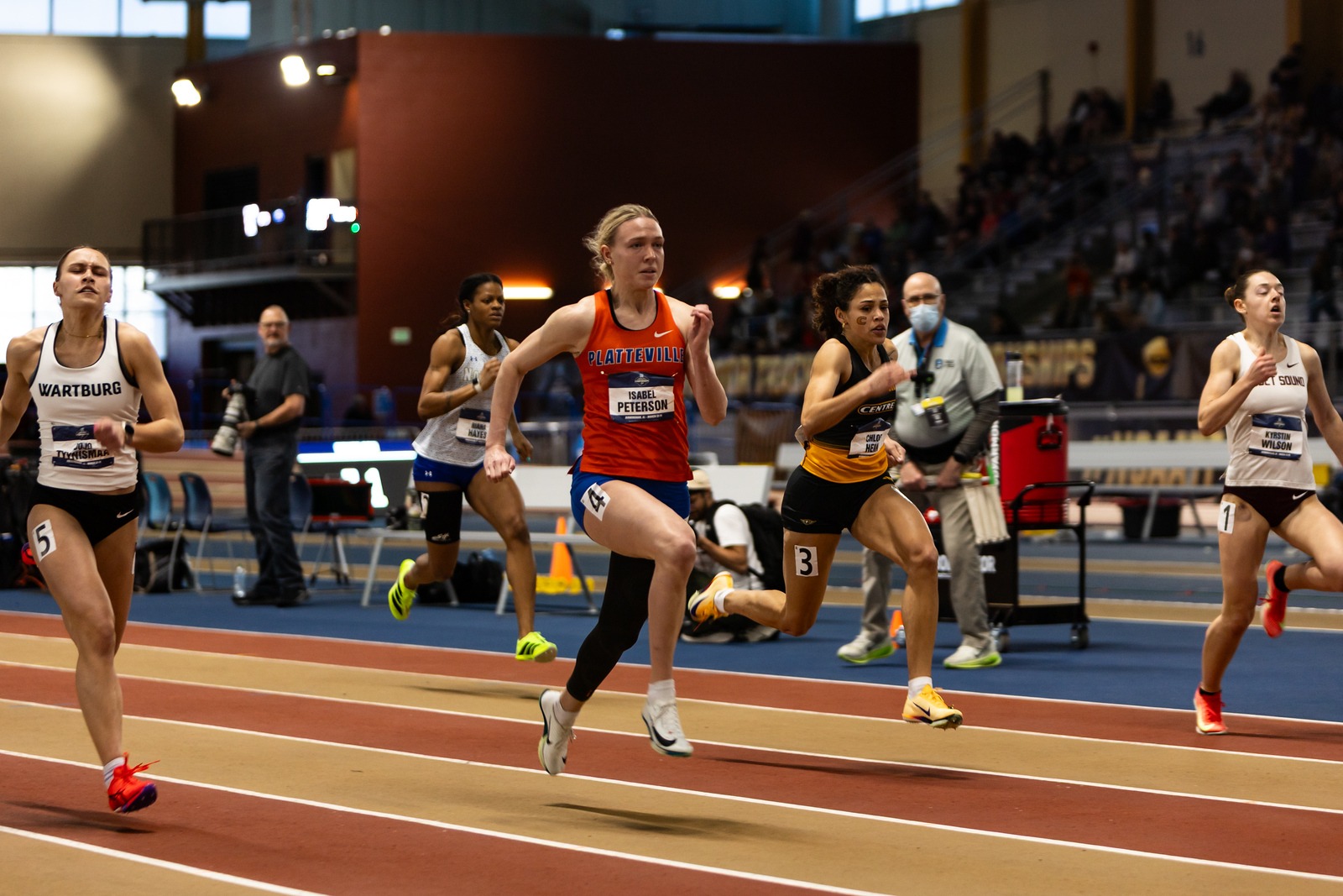 Izzy Peterson at NCAA Indoor Championships