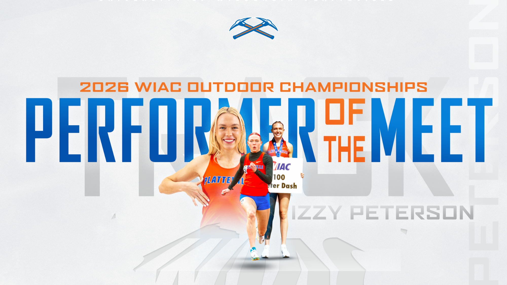 Peterson Named Performer of the Meet