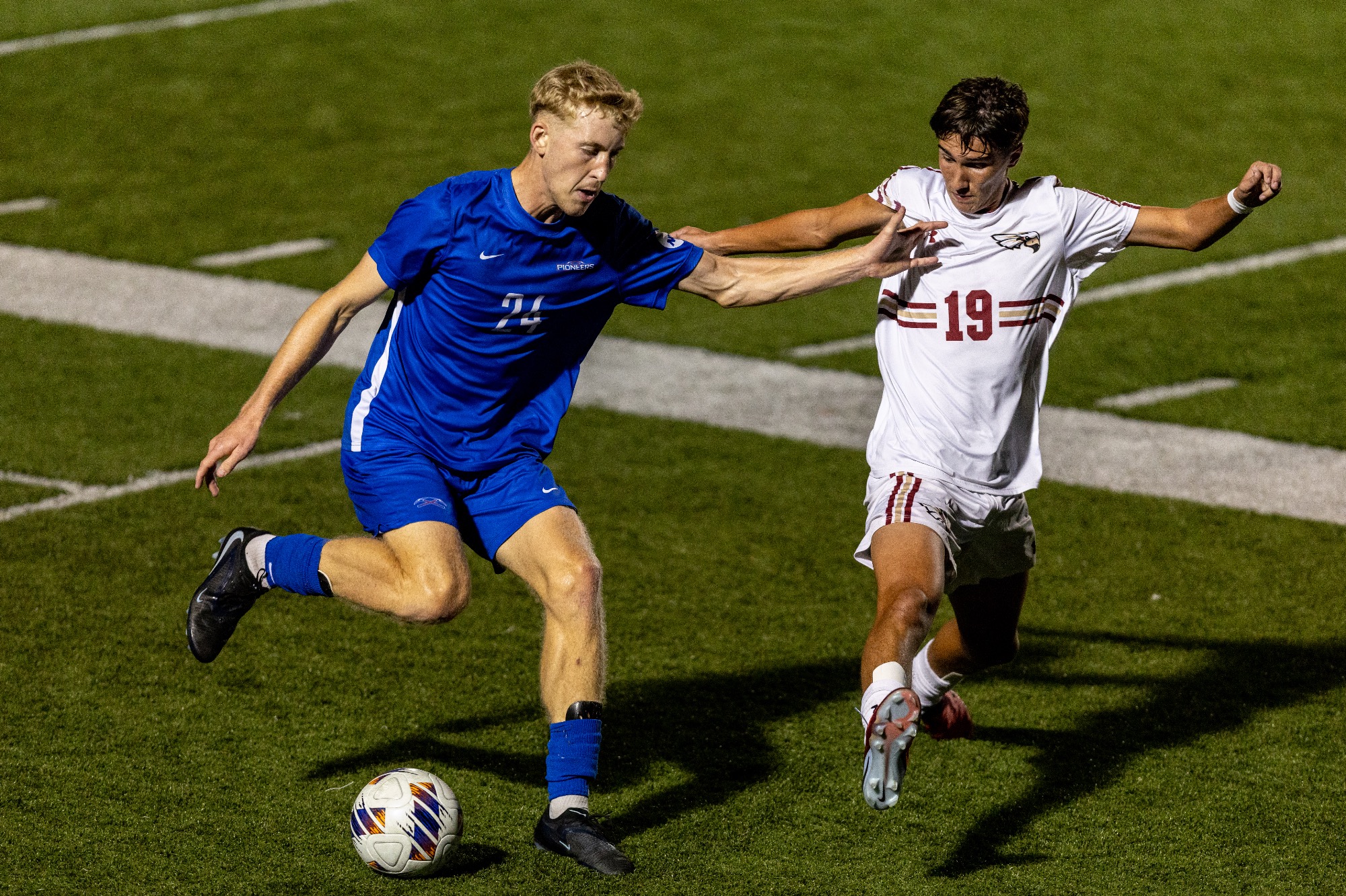 UW-Platteville Men's Soccer game against Coe College