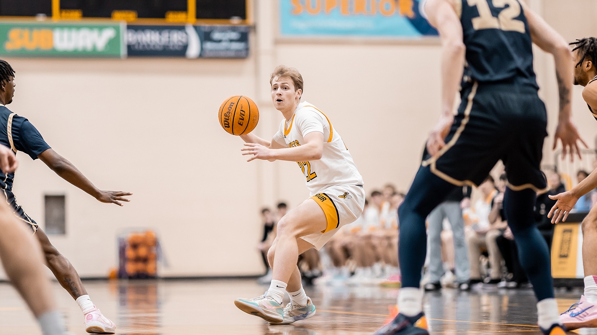 Evan Bennett looking for a teammate. 