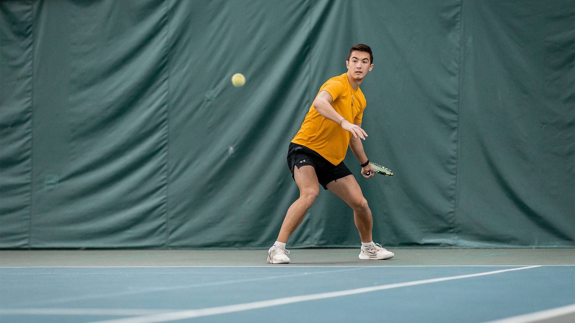 Keanu Lin sending a shot back.