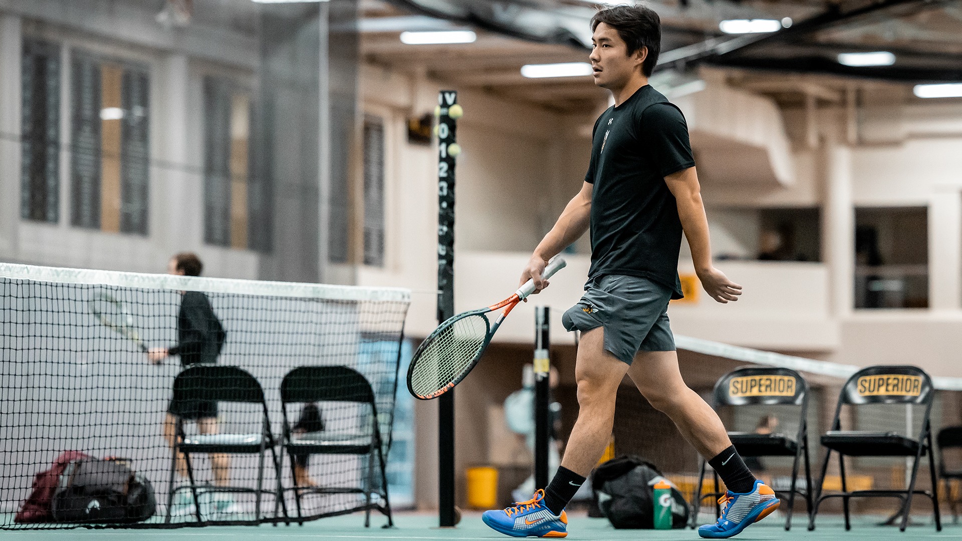 Vitor Sakakibara during a match. 