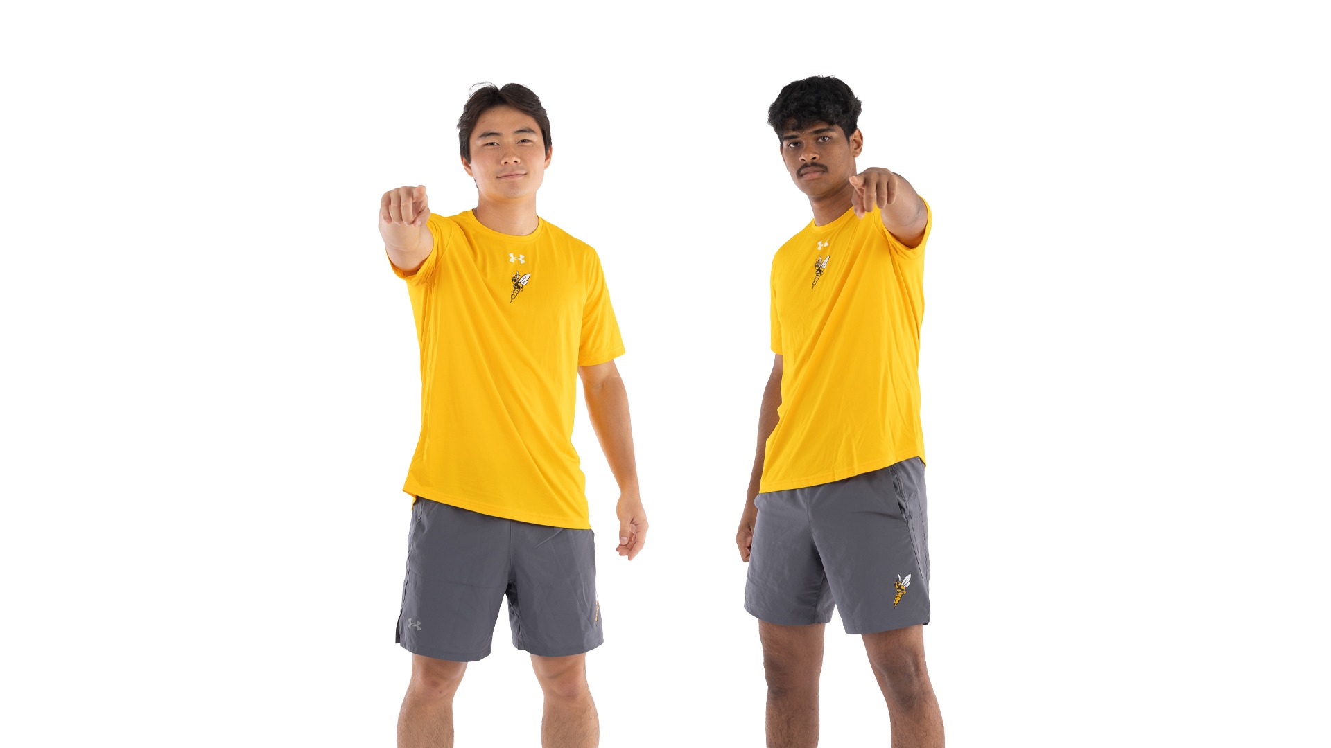 Vitor Sakakibara and Sharan Kanugovi posing.