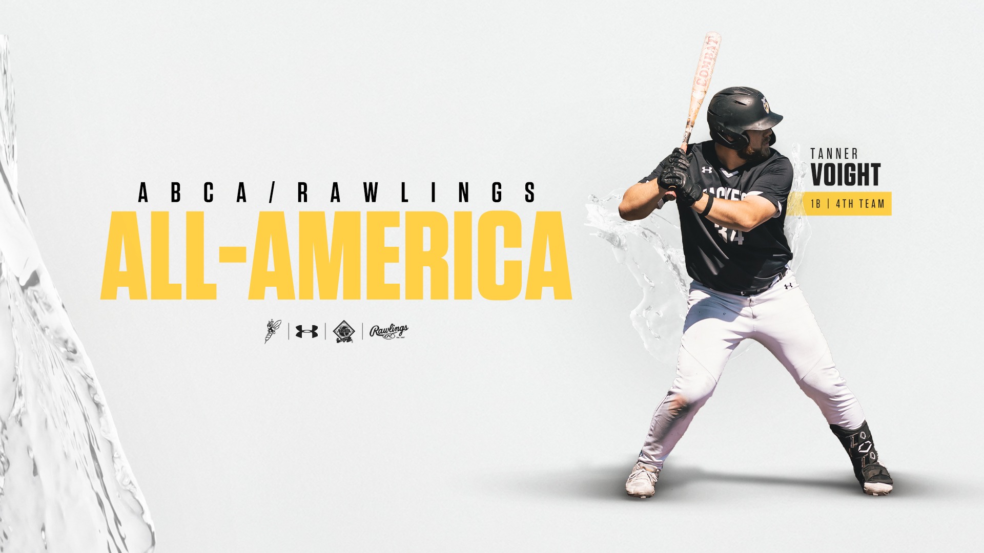 Tanner Voight hitting.