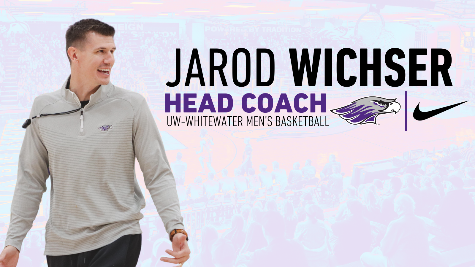 Wichser head coach announcement graphic
