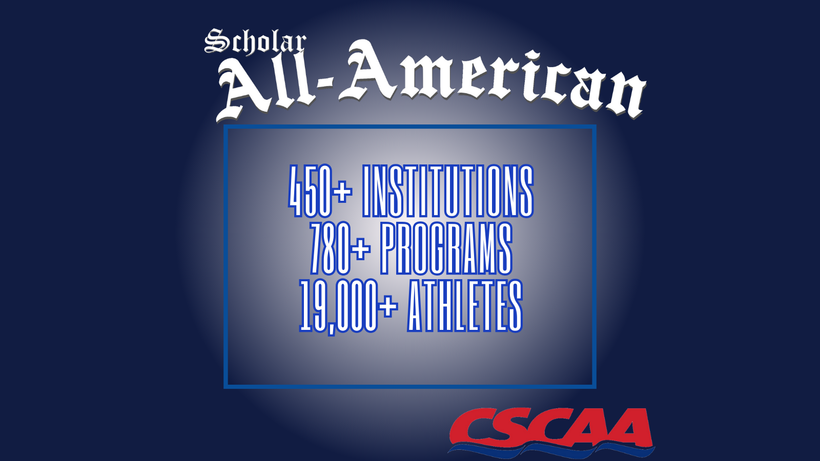 2025 CSCAA Academic All-American