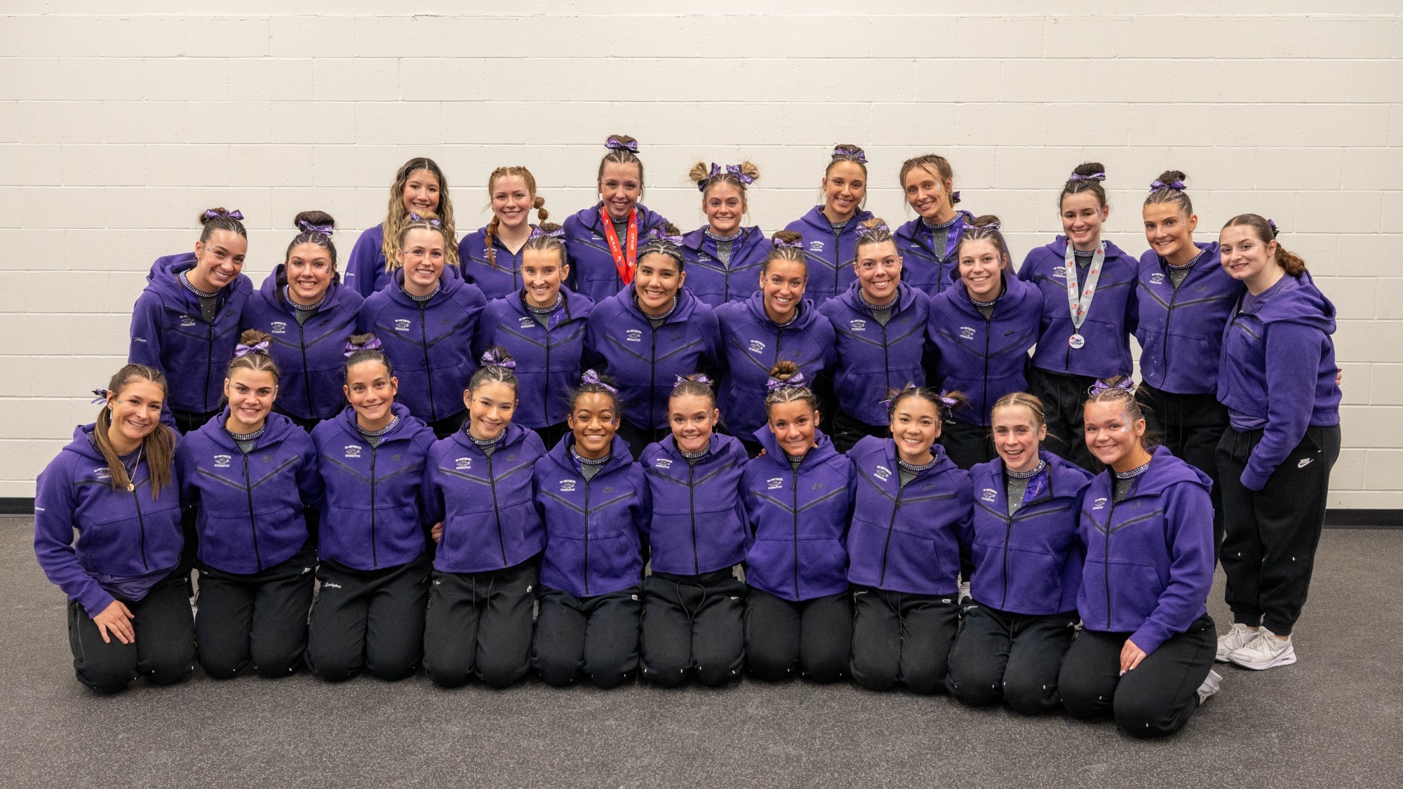 Warhawks pose as a team