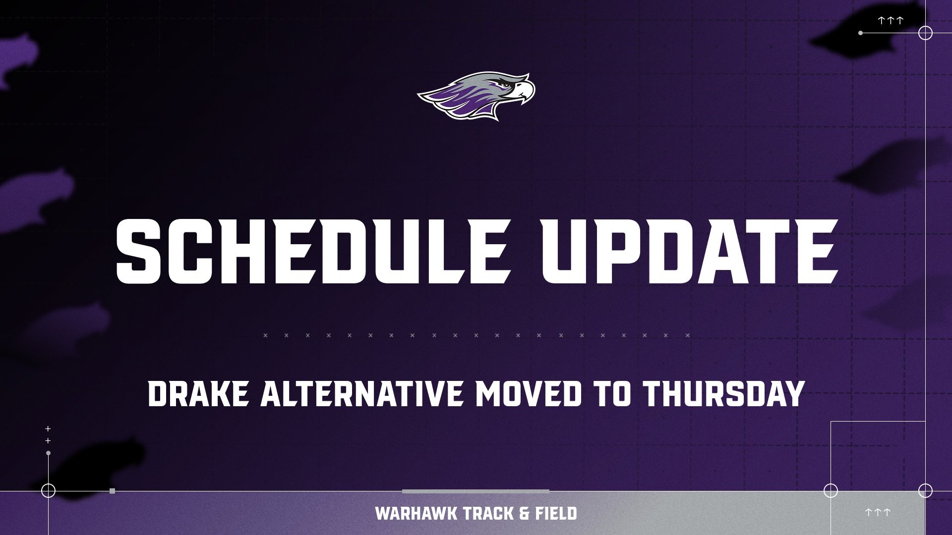 general schedule update graphic