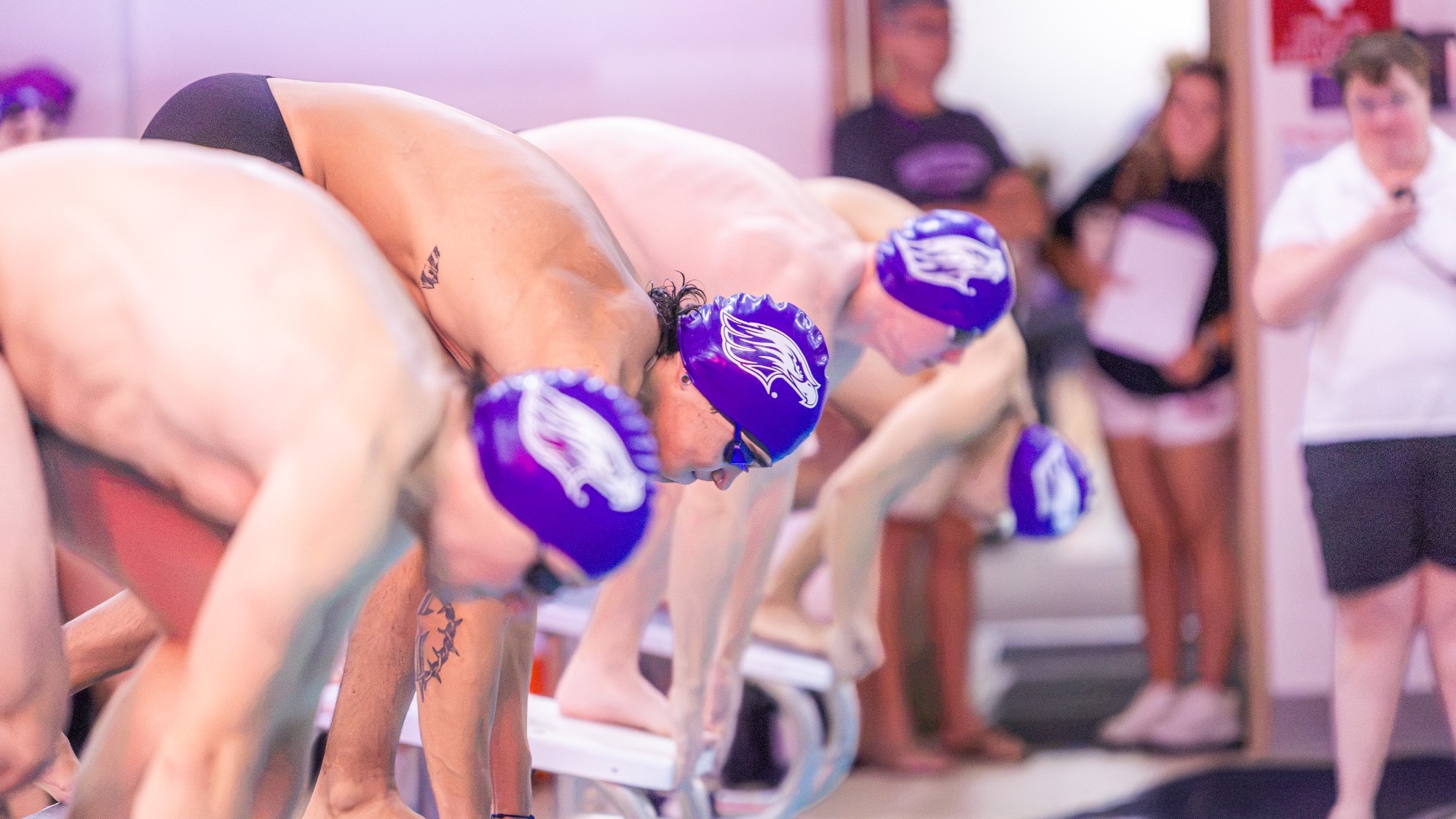 Warhawks on starting blocks