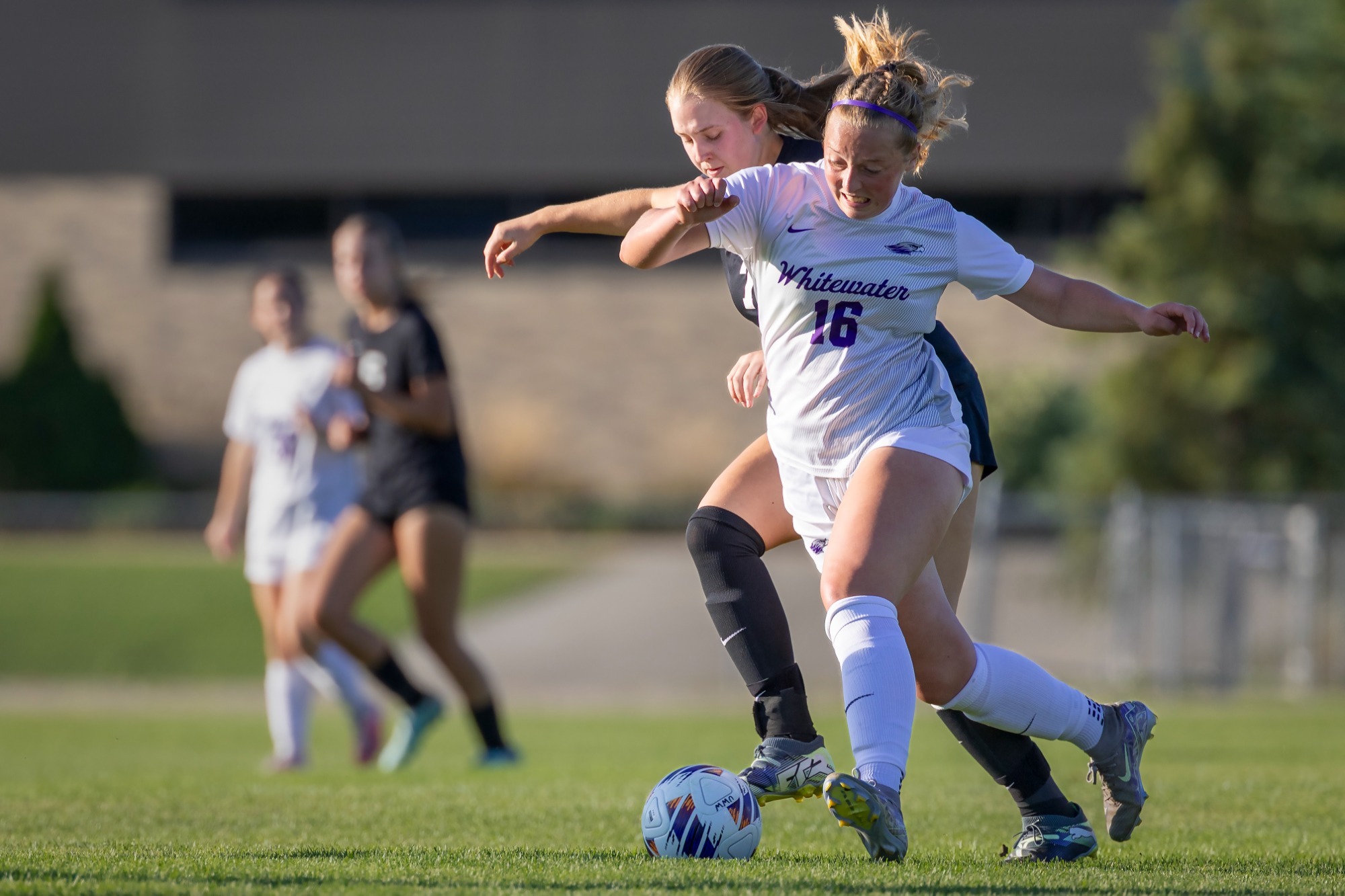 Osborn battling with defender