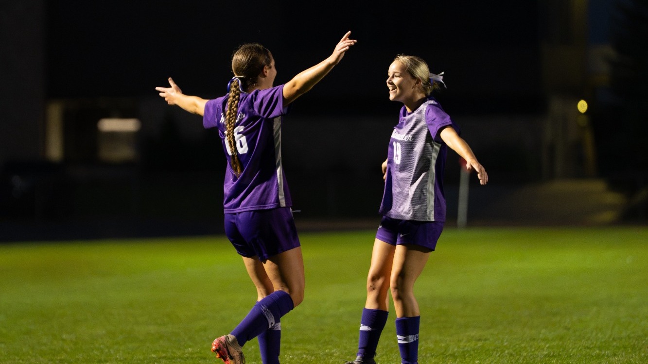 Laidlaw and Civkel celebrating