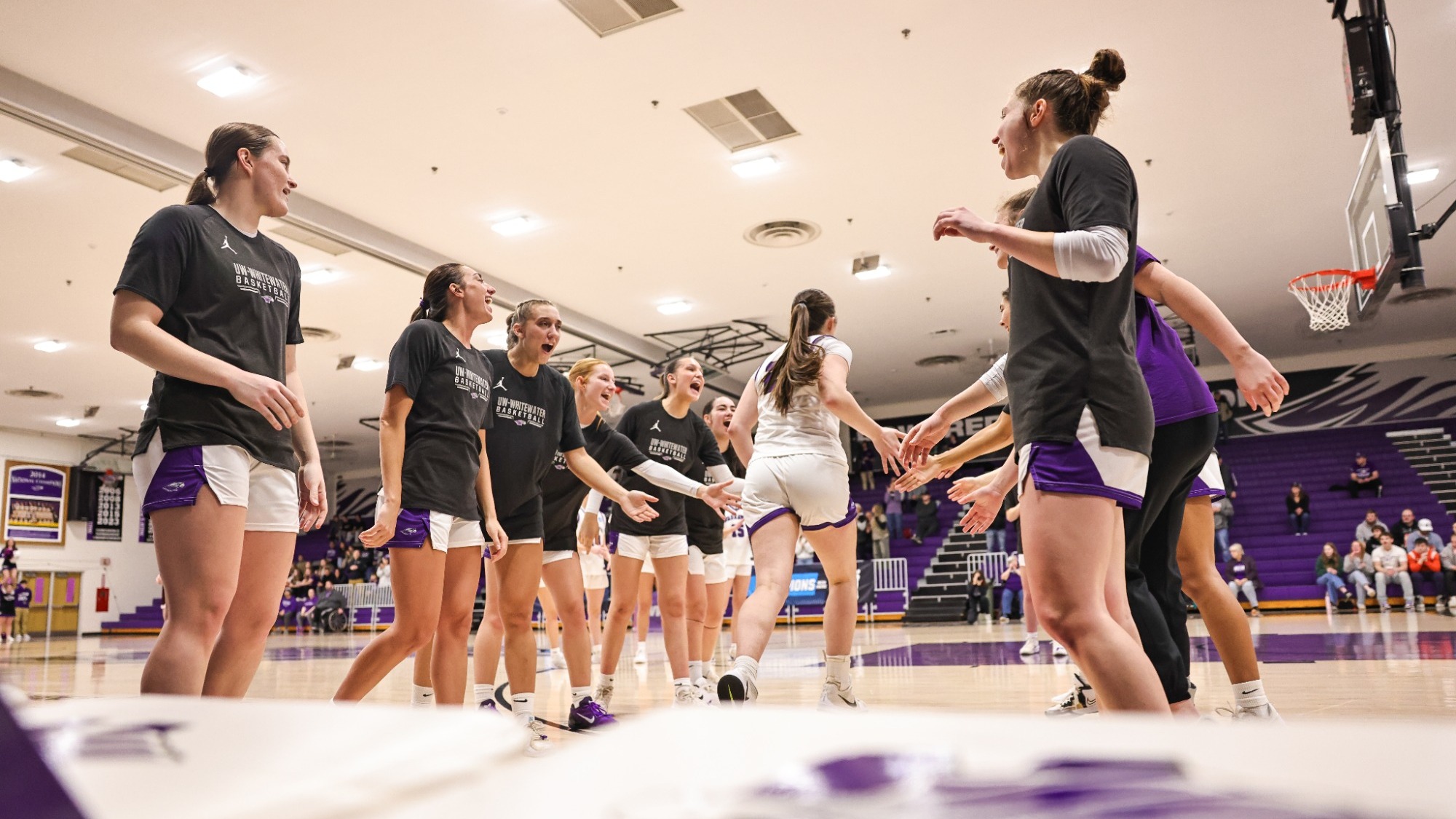 Mia Gillis introduced in starting lineup