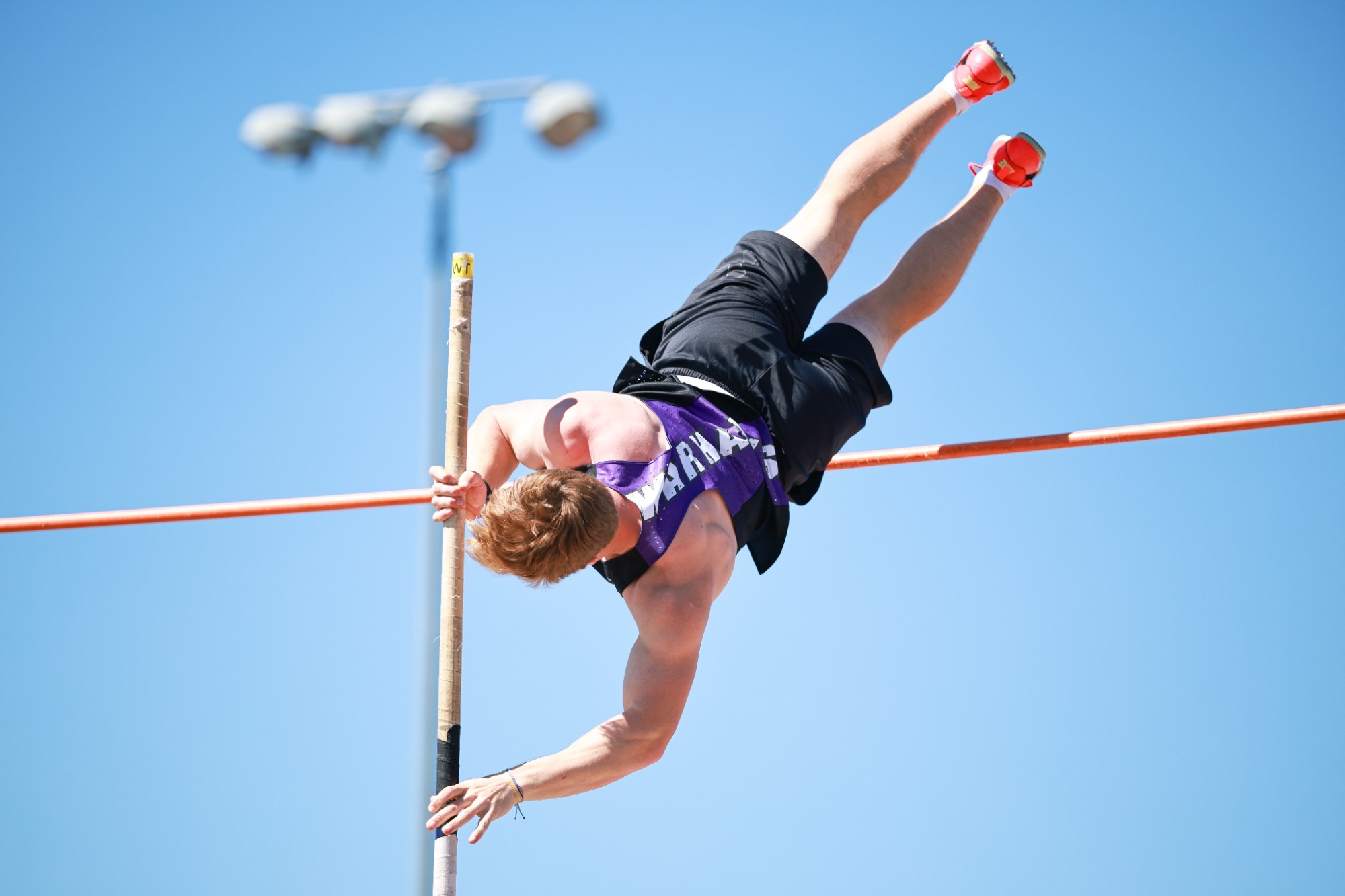 Warhawk Men;s Pole Vaulter