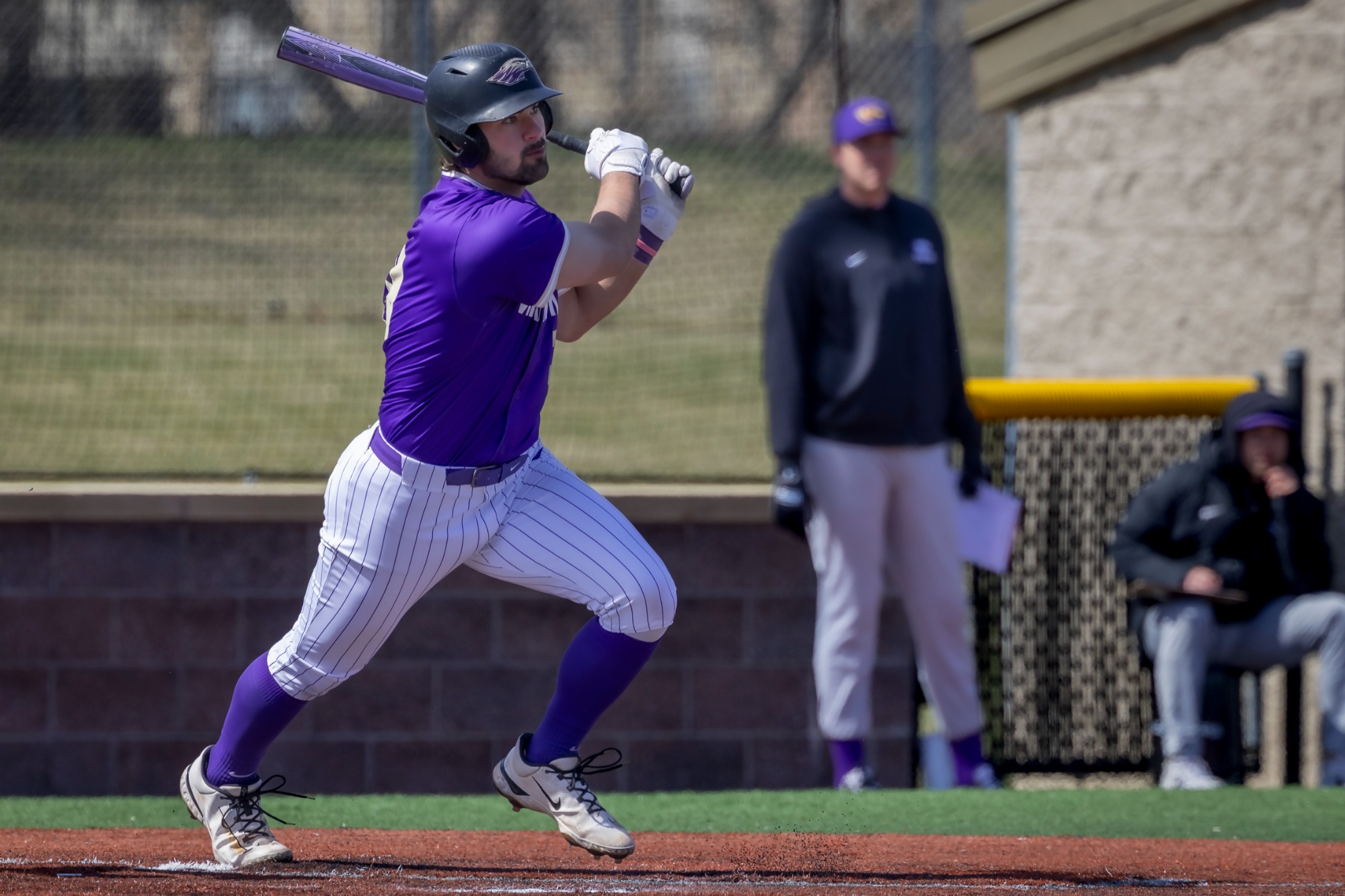UW-Whitewater Baseball vs UW-Stevens Point Game 1 (2/28/26). Photo by Tim Kruse