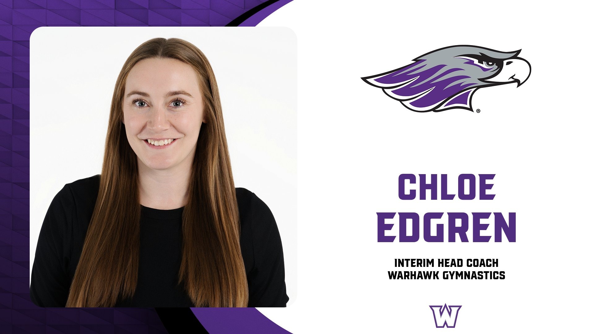 Chloe Edgren begins role as interim head coach
