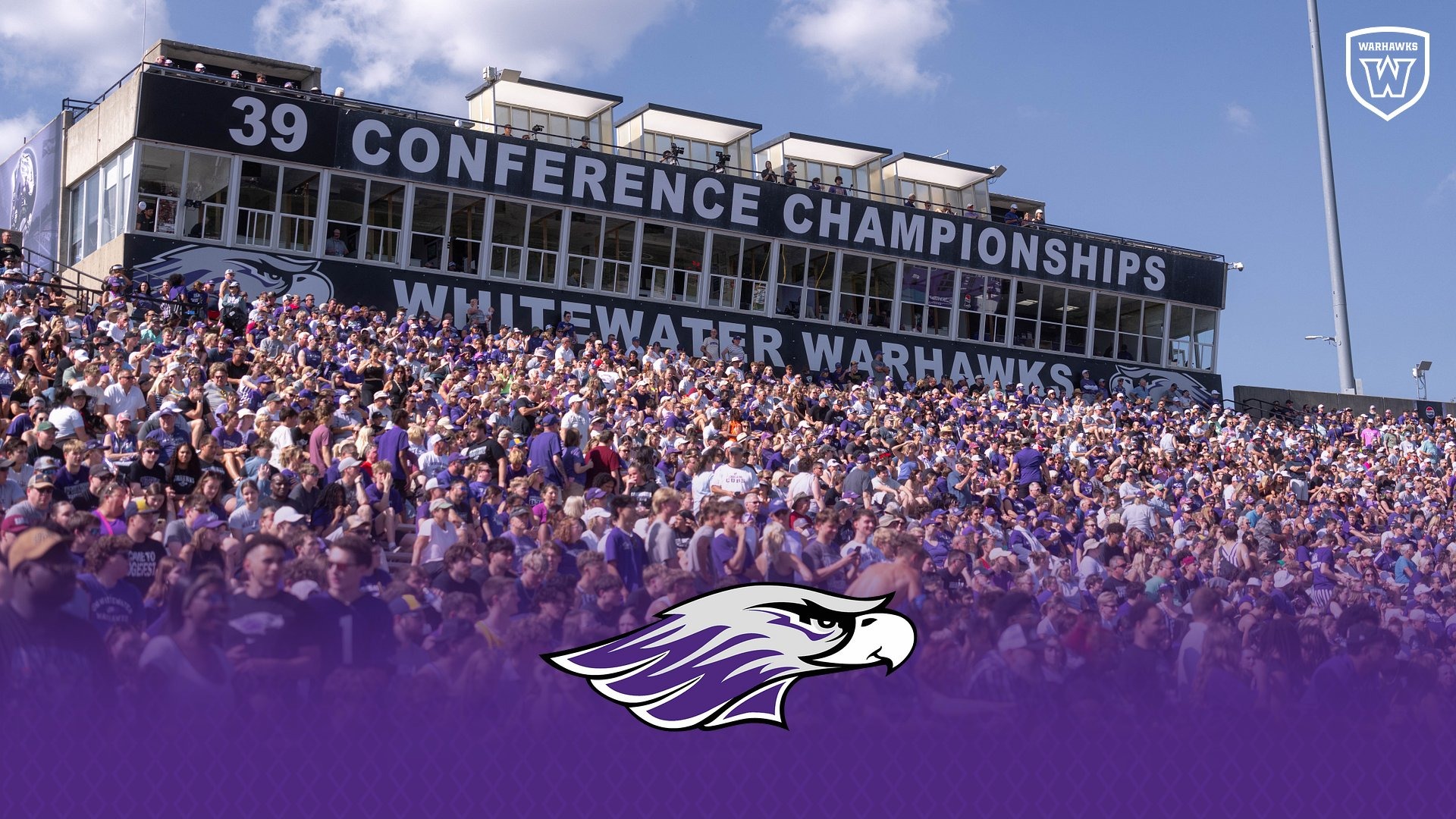 Generic Perkins Stadium gradient with logos