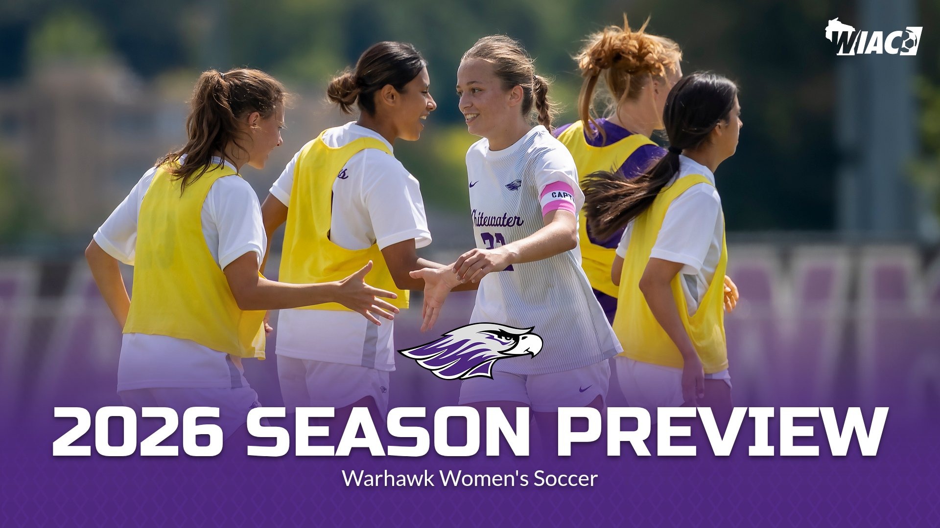 2026 Women's Soccer Preview Graphic