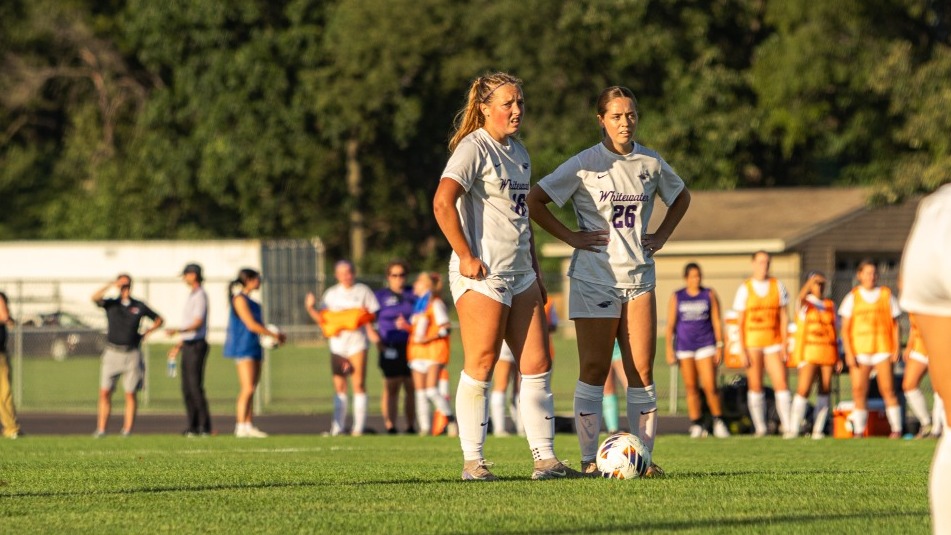Carlson standing over free kick
