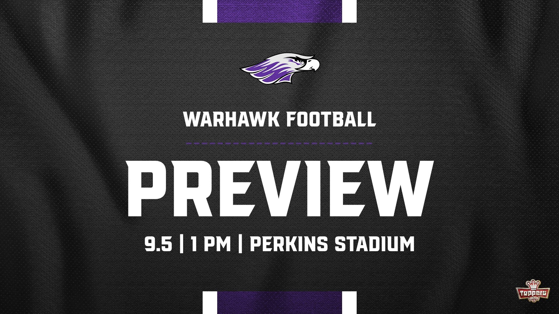 Weekly preview story graphic