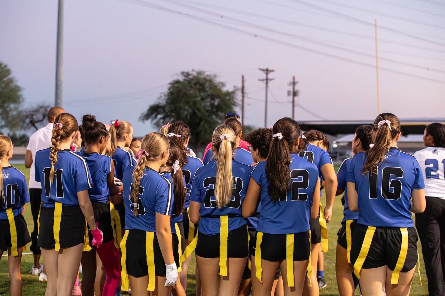 Trojans Apache Junction Flag Football game