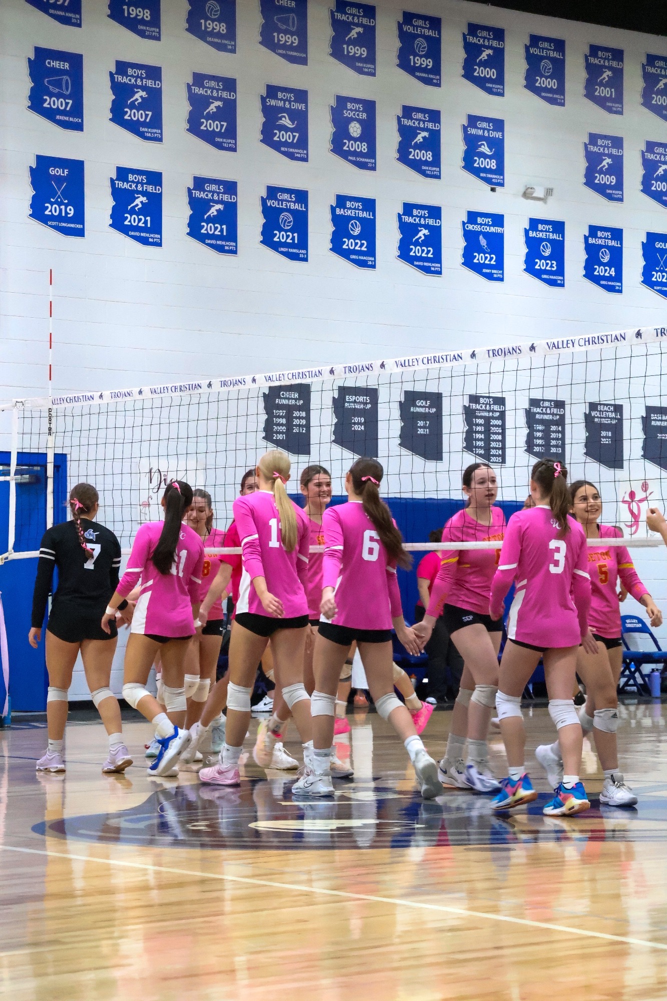 Team wishes Seton good luck