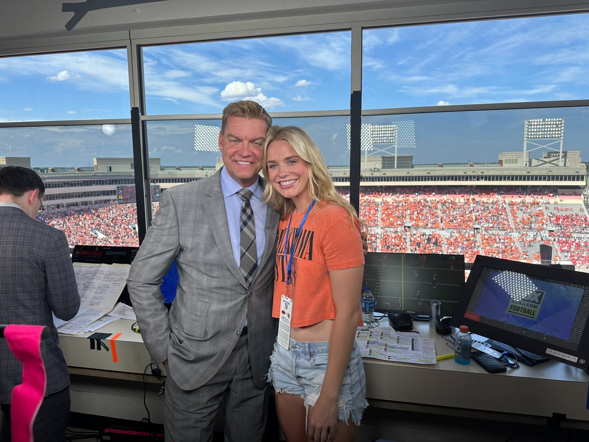 Macey Huard and Brock OSU