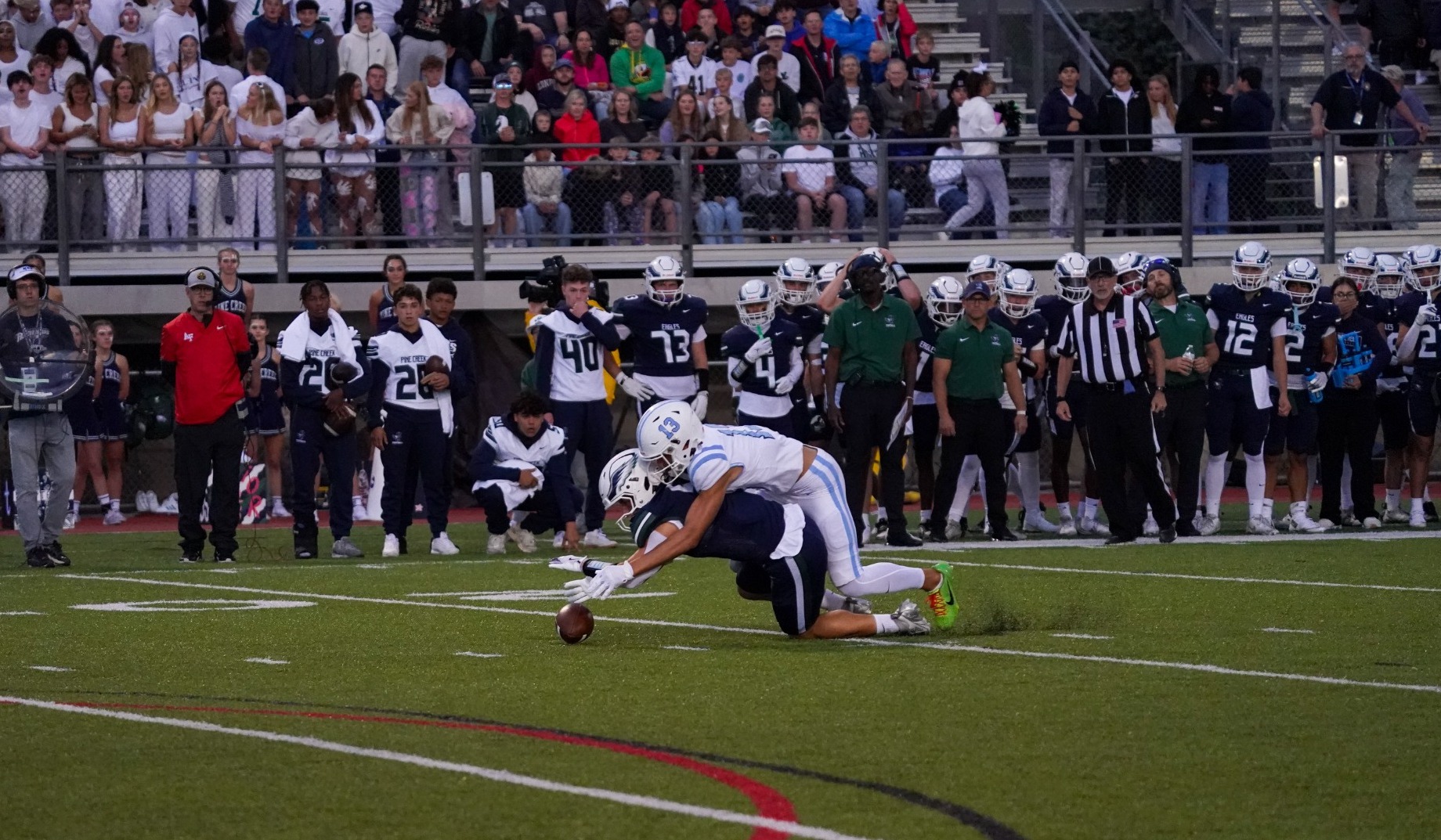 football vs. Pine Creek