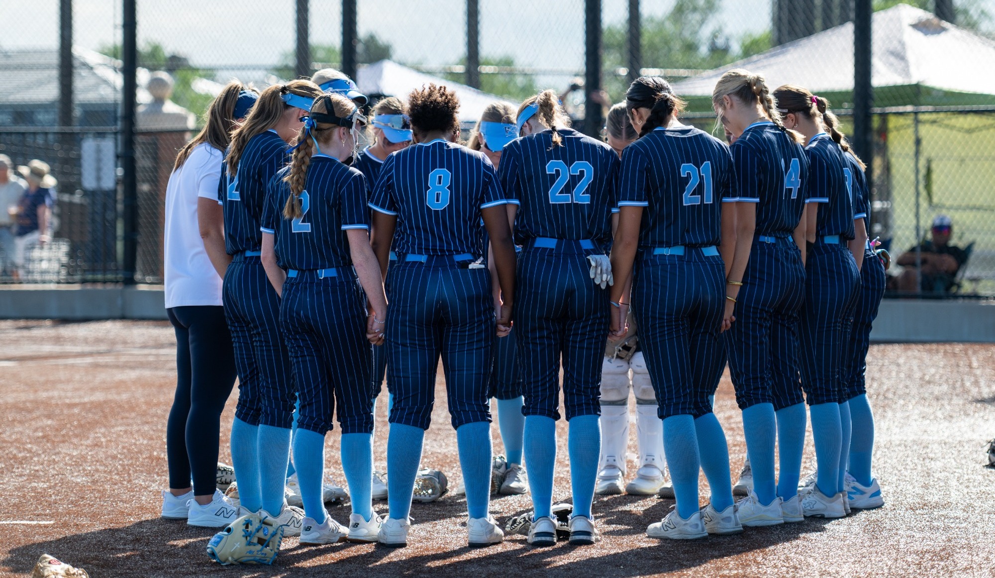 Softball Praying