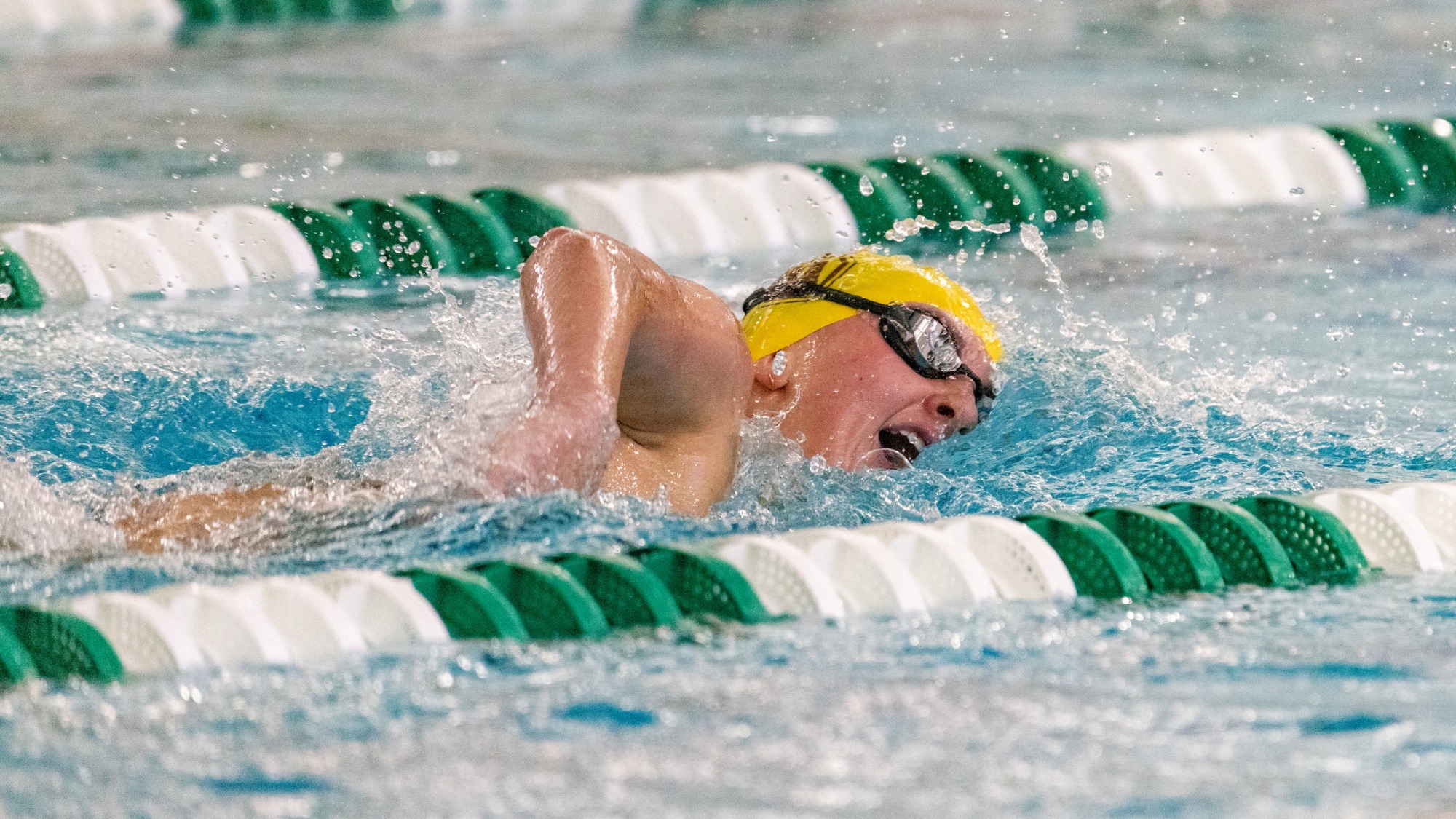 Ally Unruh action shot