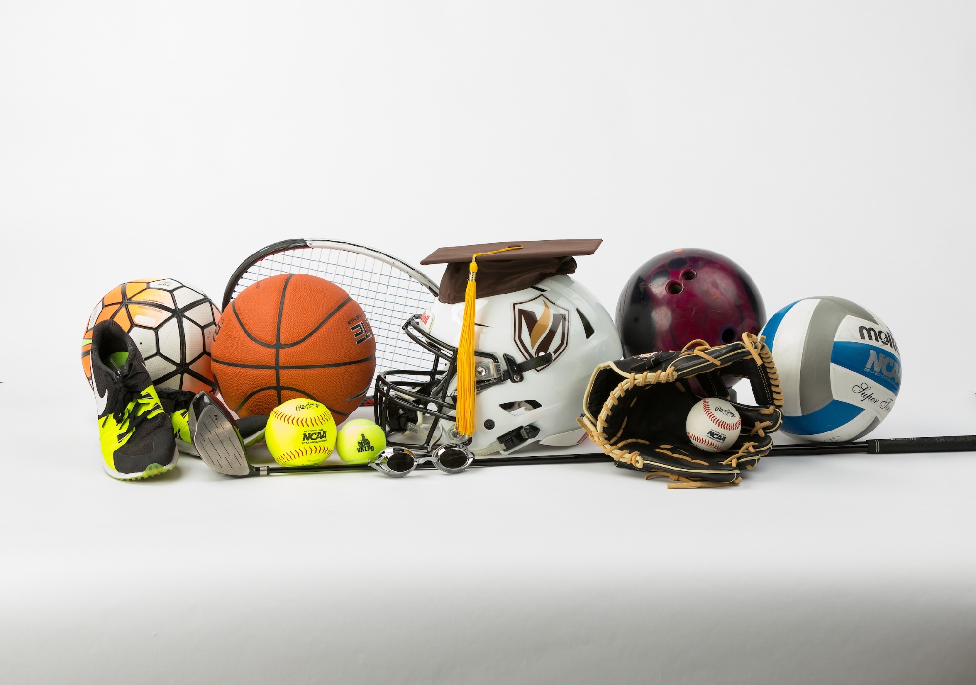 athletic gear with a diploma 