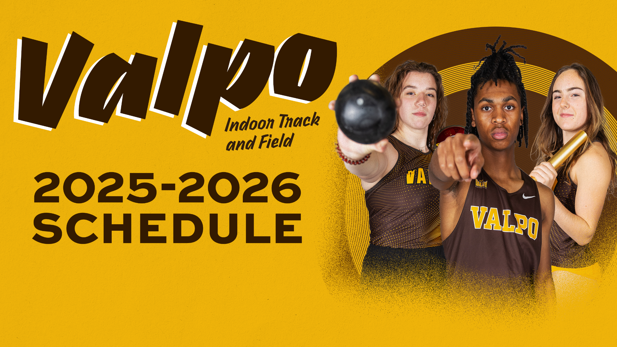 Indoor T&F Schedule 2025-26 