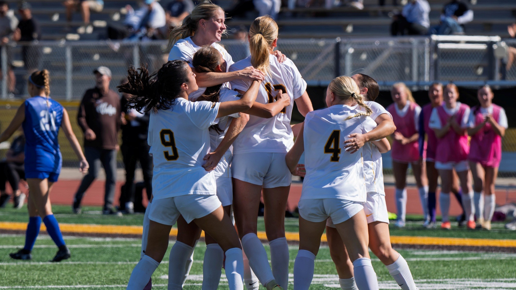 2026 SOC Goal Celebration action shot