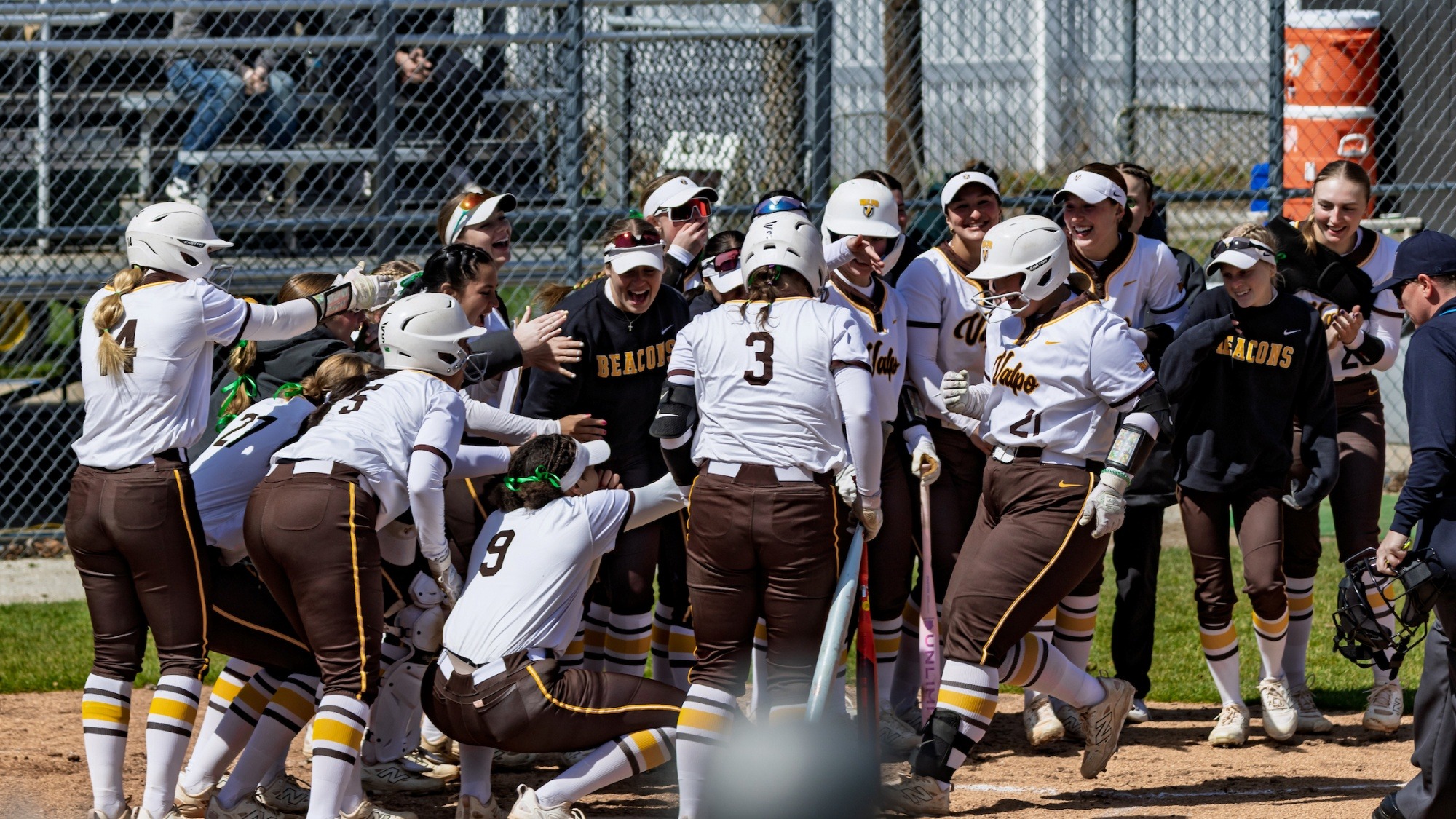 2026 SFT Mack Gallagher home run home plate celebration