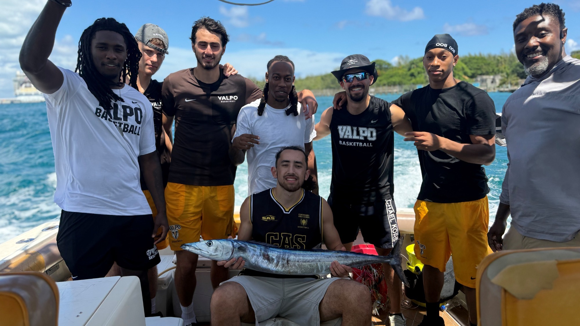 Carter Hopoi Rakim Chaney deep sea fishing photo
