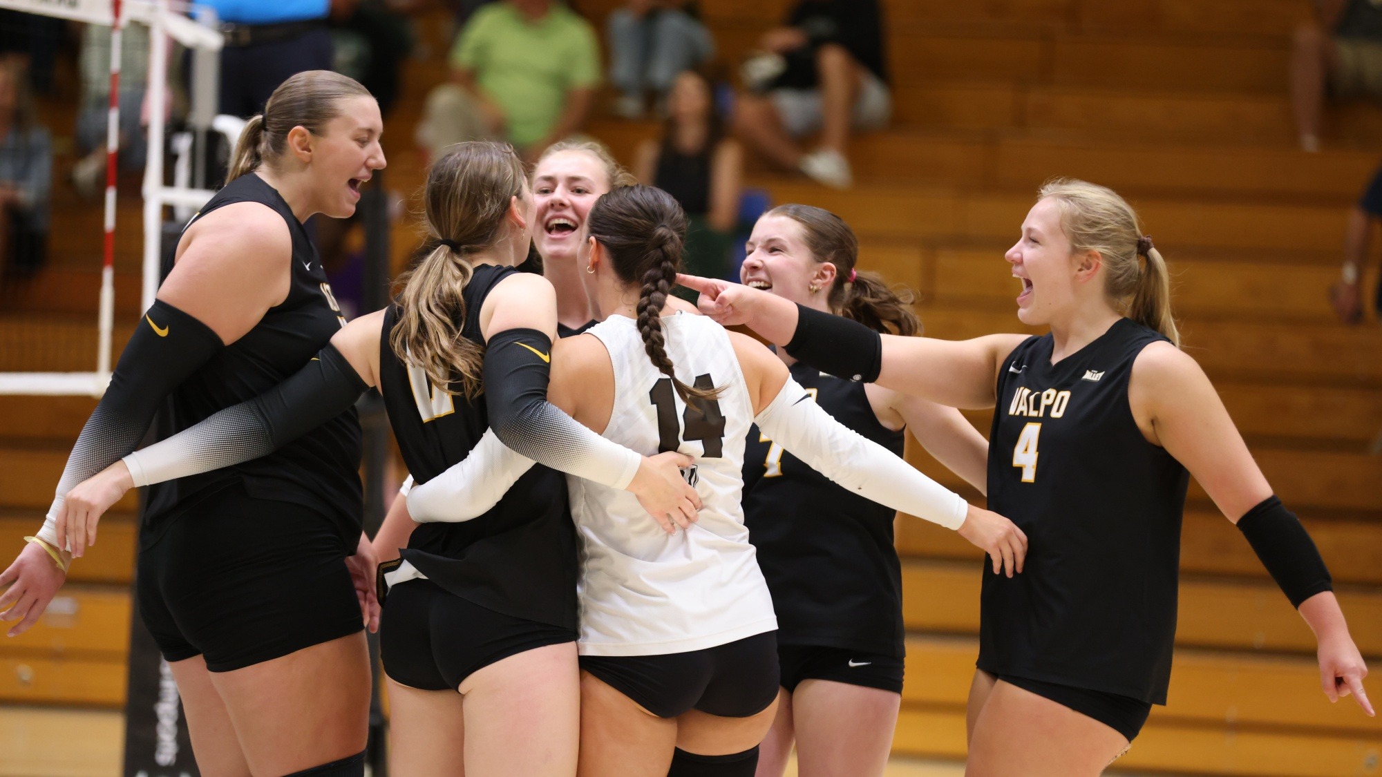 2026 VB Team celebration action shot