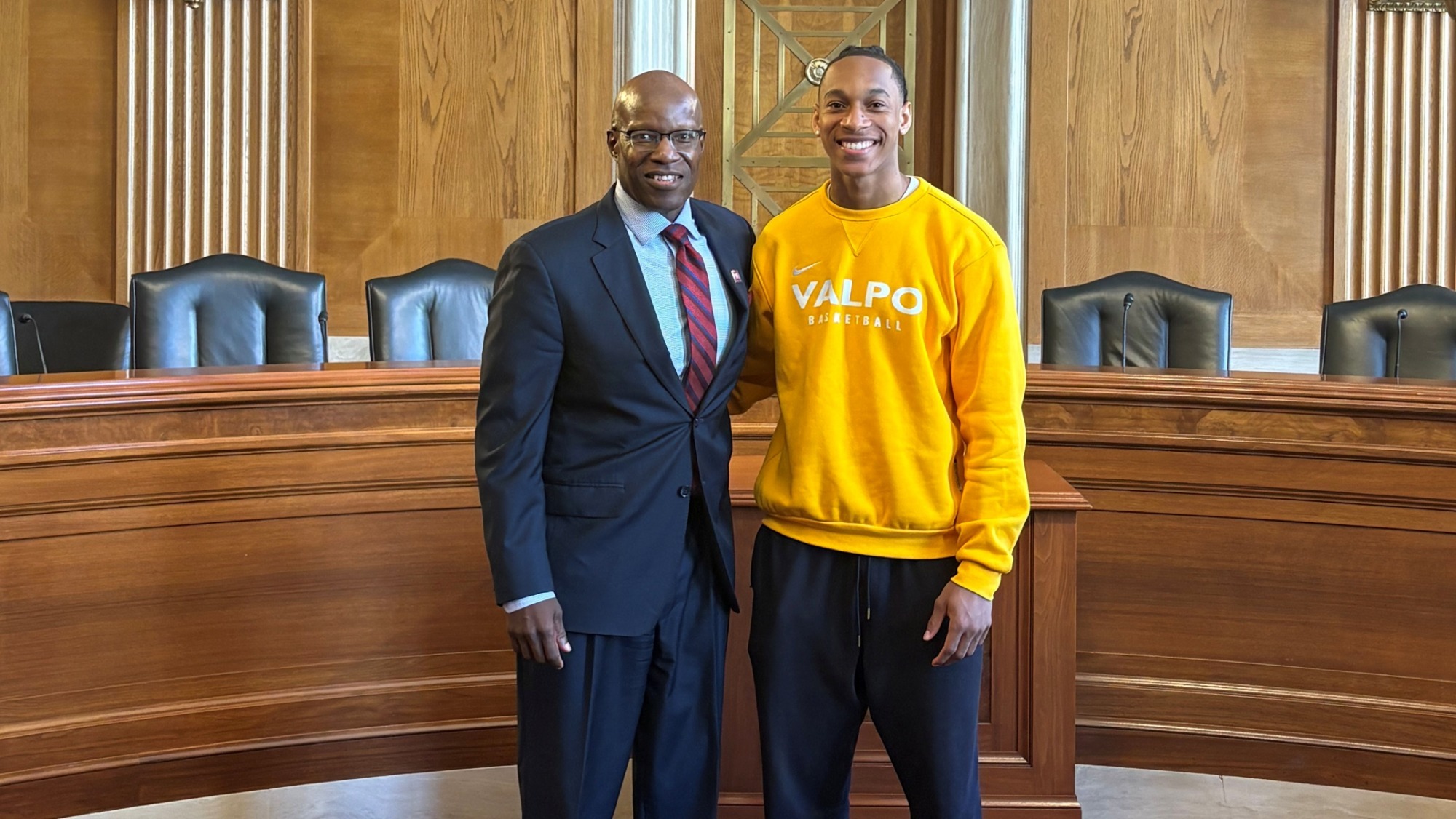 Rakim Chaney and Jeff Jackson in DC