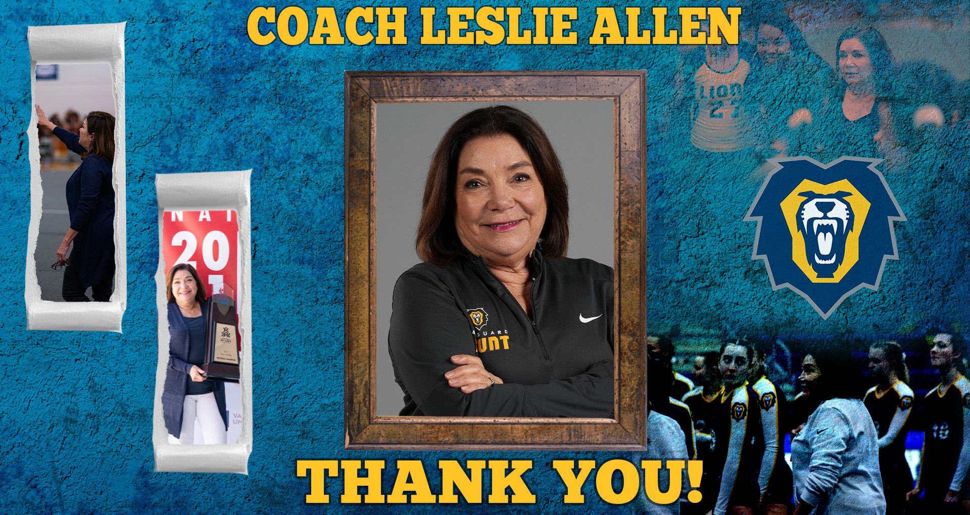 Thank you Coach Allen