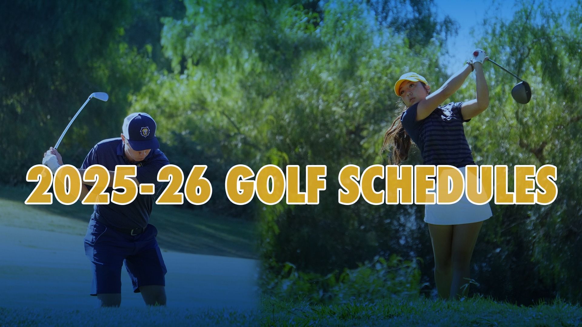 2025-26 Golf Schedule Release