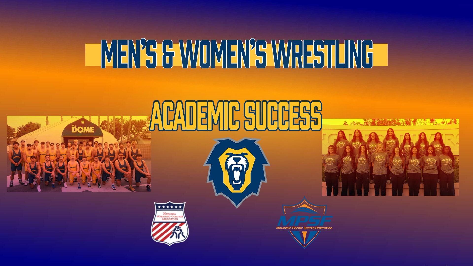 2025 26 Wrestling Academic