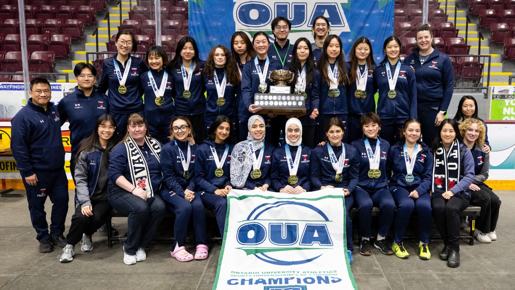 2025-26 Women's Fencing OUA Champions