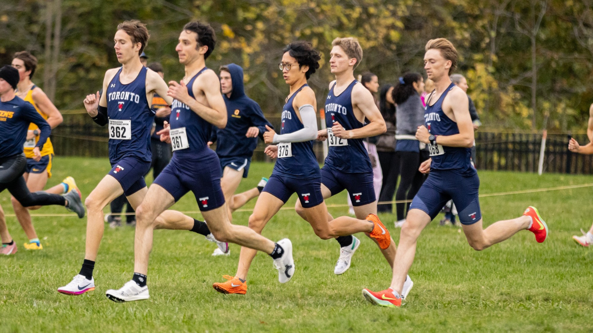 XC Men's Team Running