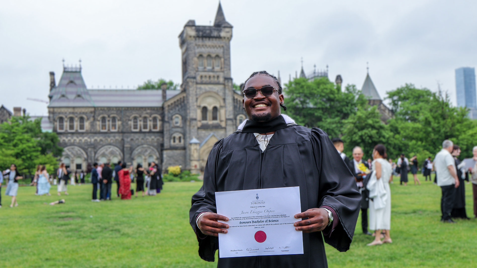 Jason Okpere Convocation