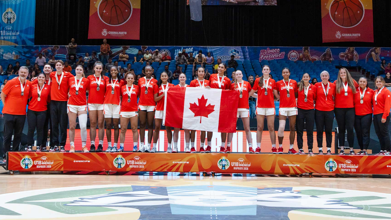 WBB Ros Team Canada AmeriCup silver