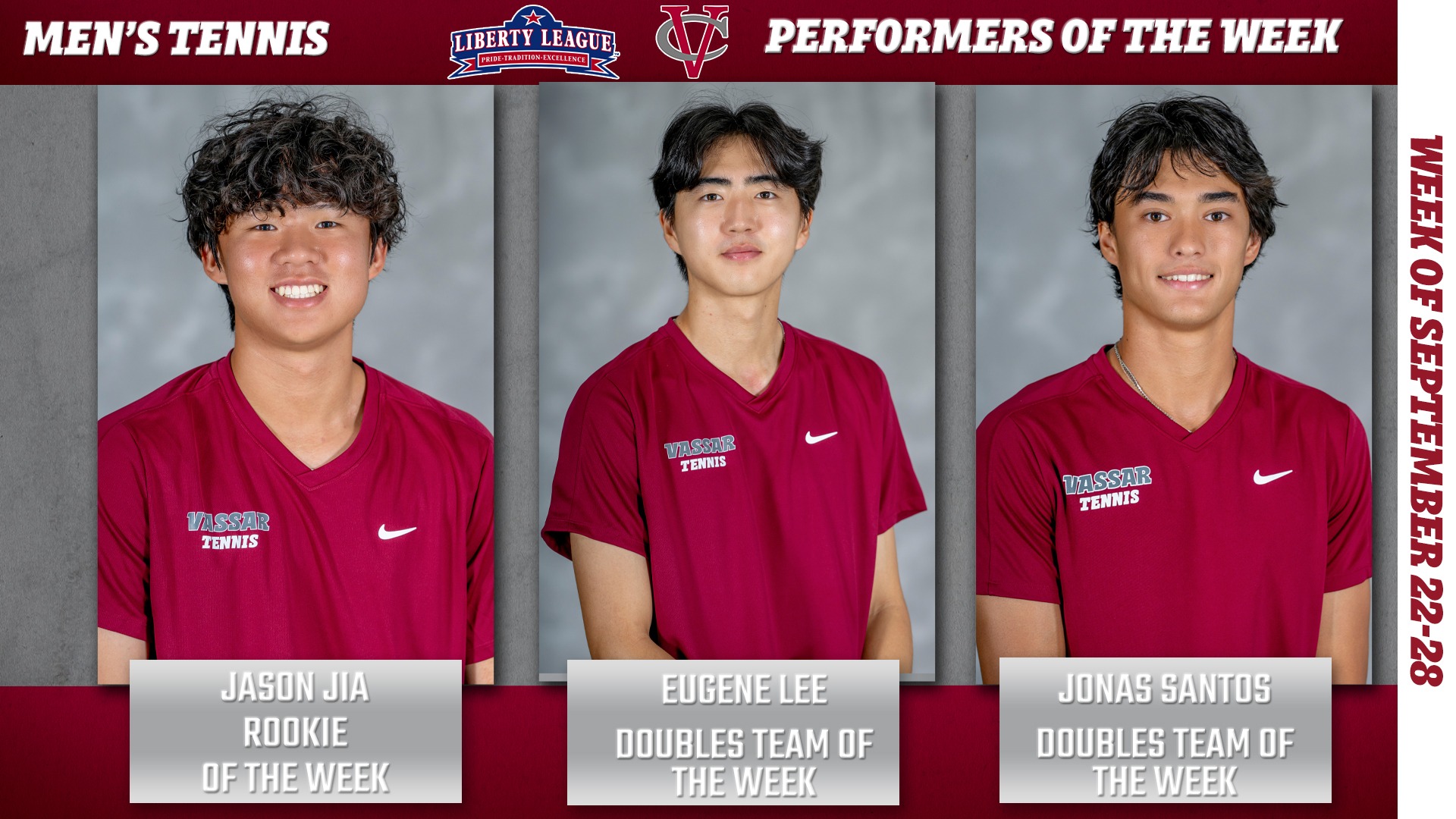 Men's Tennis Sept. 29