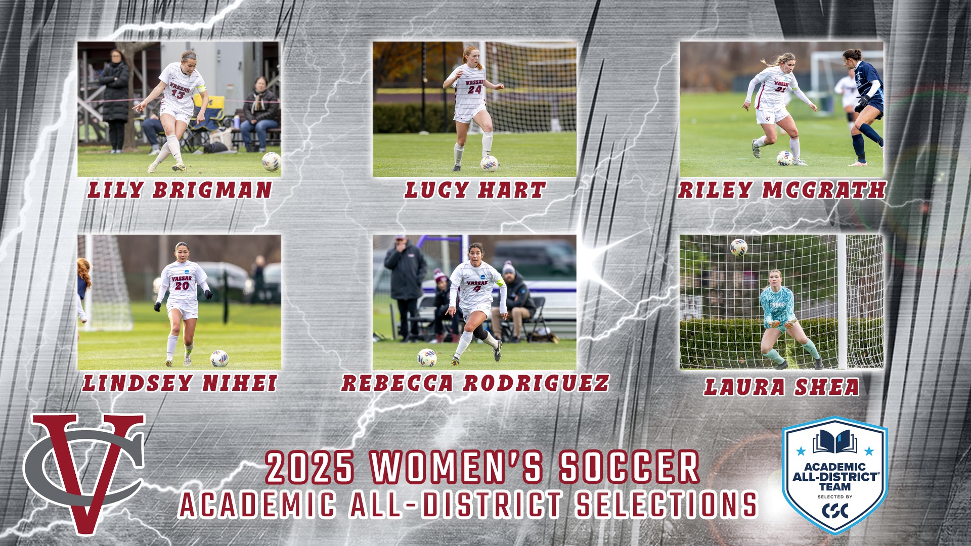 2025 Women's Soccer Academic All-District 