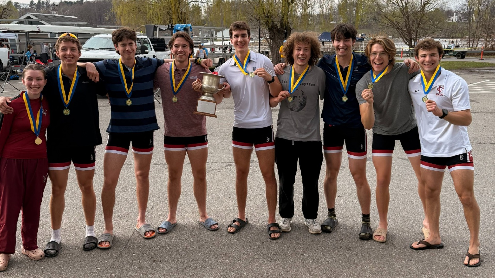 Men's Rowing Gold at NYS Champs 
